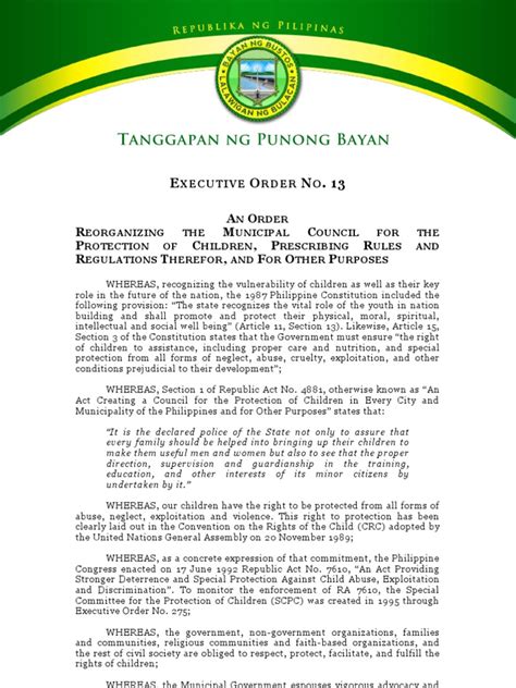 philippines gambling laws|Executive Order No. 13 .
